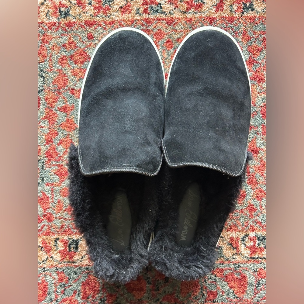 GUC Sam Edelman black sneaker mules